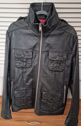 Superdry Premium Mens  Real Leather Jacket.
