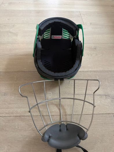 Hurling helmet and a hurley (size S)