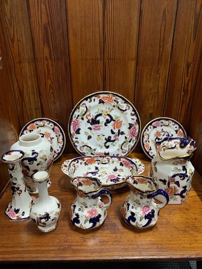 10 piece Masons Ironstone Collection.