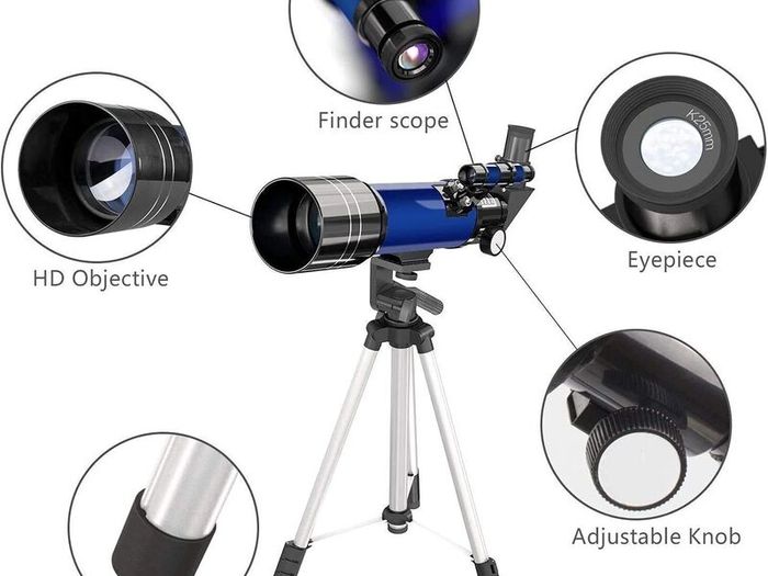 70mm Portable Astronomical Travel Refractor Telescope