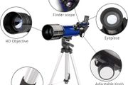 70mm Portable Astronomical Telescope for Kids &amp; Beginners