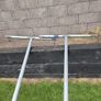 Galvanised T. bar washing line Image 2