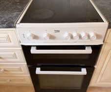 Beko KTC611W 60cm Electric Cooker