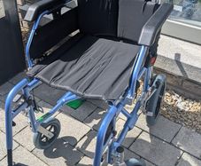 Folding wheelchair, excellent condition