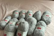 12 x Phildar Strass Light Metallic Yarn Lot - 1,740m Total