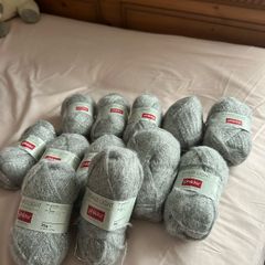12 x Phildar Strass Light Metallic Yarn Lot - 1,740m Total