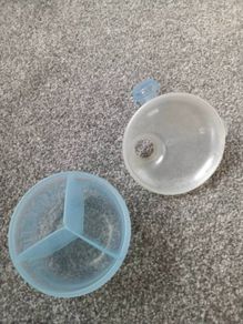 baby travell powder milk container