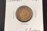 Lebanon 1961 5 Piastres