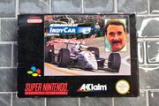 Newman Haas IndyCar w/ Nigel Mansell 1994 SNES Game - CIB - PAL - Tested
