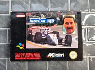 main image for ad Newman Haas IndyCar w/ Nigel Mansell 1994 SNES Game - CIB - PAL - Tested