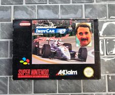 Newman Haas IndyCar w/ Nigel Mansell 1994 SNES Game - CIB - PAL - Tested