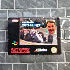 Newman Haas IndyCar w/ Nigel Mansell 1994 SNES Game - CIB - PAL - Tested