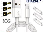 1m/2m/3m Long iPhone Charger for Apple Lightning iPhone 12 11 X 6 5 7 8 USB Cable