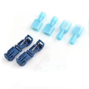 50pcs 25set T Type Terminal Blocks Wire and Cable Connection Clamps Quick and Non Stripping Plugs Cable Connectors Home