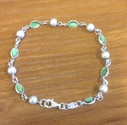 Sterling Silver Bracelet And Necklace