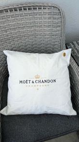 Moet Chandon cushions covers set of 4