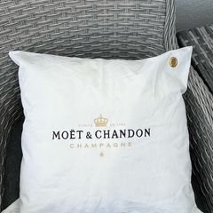 Moet Chandon cushions covers set of 4