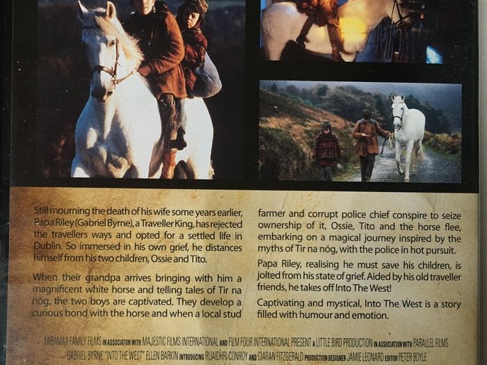 Into The West [1992] Gabriel Byrne, Ellen Barkin, Ruaidhri Conroy, Ciaran Fitzgerald, Colm Meaney, Brendan Gleeson & David Kelly [DVD Movie] Irish Movie