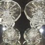 A Pair of Full Lead Crystal Noritake candlesticks Image 3