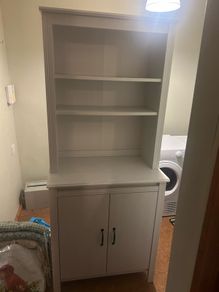 white kitchen dresser