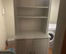 white kitchen dresser