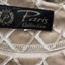 Paris Collection beige velour long sleeve top size UK18/20 EU46/48 Perfect condition Postage included Image 2