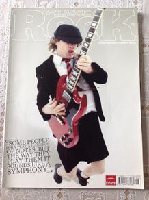 Classic Rock Back Issue.  Angus Young.