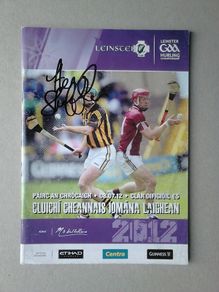 Henry Shefflin signed programme Kilkenny GAA