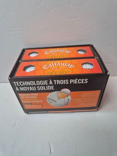 Callaway Golf HX Hot Balls Brand New Dozen (12 Pack, Unused)