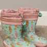 Clarks mermaid wellies Image 4