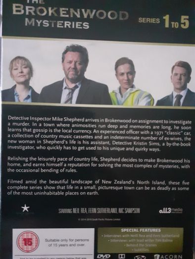 The Brokenwood Mysteries Series 1-5