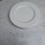Set of 4 Creme Vitrified Fine China Plates Image 3