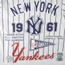 VINTAGE ('90s) New York Yankees 1961 World Series Champs Top - XL Image 4