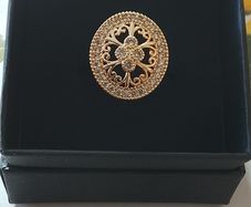 Diamond Gold dress ring