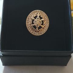 Diamond Gold dress ring