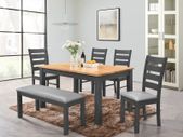 Chelsea Charcoal Dining Set