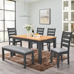 Chelsea Charcoal Dining Set