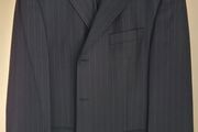 Men's grey pinstripe suit (EU 58/UK48)