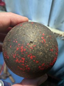 Vintage cricket ball