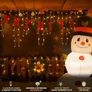 Icicle Lights Outdoor Christmas Lights 500 LED 17M Warm White Decorations String Fairy Lights with Timer for Xmas Garden & Party | Mains Powered Clear Cable Image 4