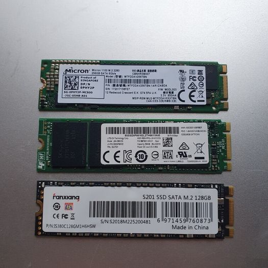 SSD M.2 Drives Sata interface