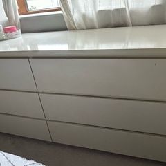 Ikea Malm Chest of 6 drawers