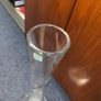 Very tall glass vase Louise Kennedy 2 feet high Image 4