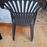 4 X Slate Grey Indoor/ Outdoor Chairs Image 4