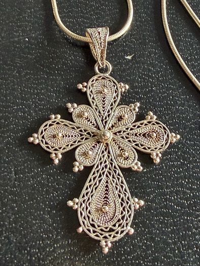 sterling silver cross