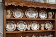 1900s S.H. &amp; SONS Dinner Plate Set