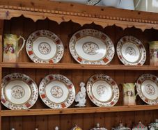1900s S.H. & SONS Dinner Plate Set
