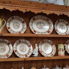1900s S.H. & SONS Dinner Plate Set