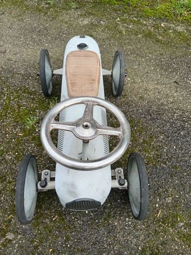 Vintage child's steel car