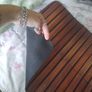 New wooden look bath mat Image 2